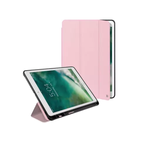Xqisit NP Piave w/Pencil Holder hoesje geschikt voor iPad 10.2 inch - Roze