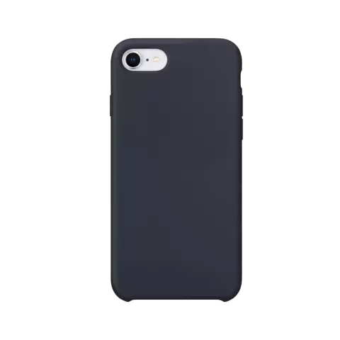 Xqisit NP Silicone Case hoesje geschikt voor iPhone 6, 6s, 7, 8, SE 2020 en SE 2022 - Blauw