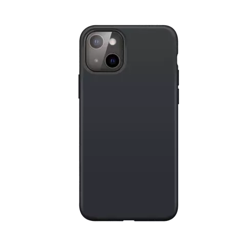 Xqisit NP Silicone Case Anti Bac hoesje geschikt voor iPhone 13 mini - Zwart