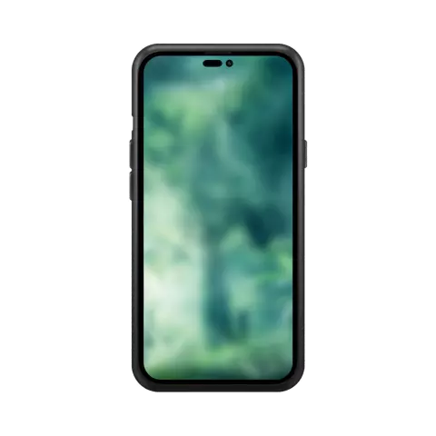 Xqisit NP Silicone case Anti Bac Magnet hoesje geschikt voor iPhone 14 Pro - Zwart