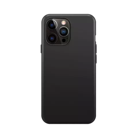 Xqisit NP Silicone Case Anti Bac Recycled hoesje geschikt voor iPhone 15 Pro Max - Zwart