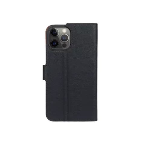 Xqisit NP Slim Wallet Selection Anti Bac hoesje geschikt voor iPhone 12 en 12 Pro - Zwart