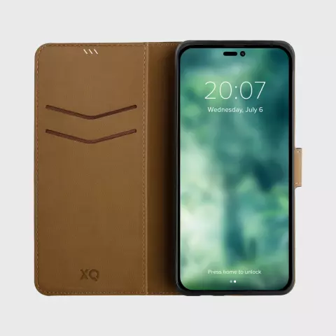 Xqisit NP Slim Wallet Selection Anti Bac Recycled hoesje geschikt voor iPhone 15 Pro Max - Zwart