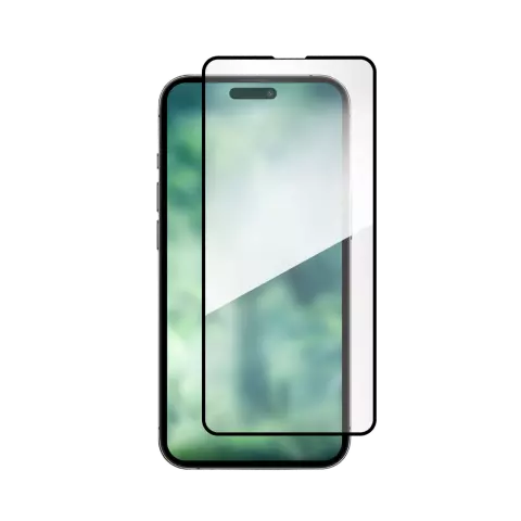Xqisit NP Tough Glass E2E Recycled Screenprotector geschikt voor iPhone 15 - Transparant