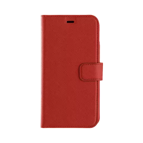 Xqisit NP Wallet case Viskan hoesje geschikt voor iPhone 6, 6s, 7, 8, SE 2020 en SE 2022 - Rood