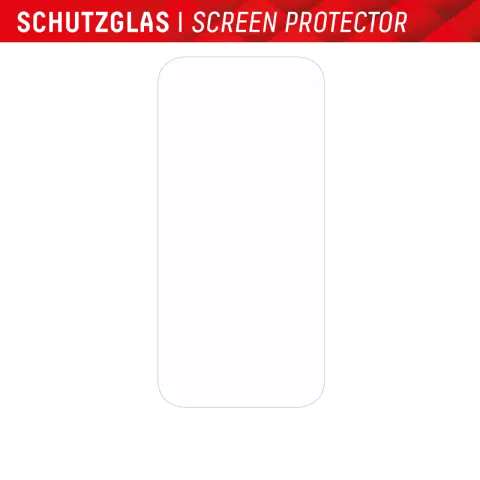 Displex Real Glass Screenprotector voor iPhone 15 Plus &amp; iPhone 15 Pro Max - Transparant