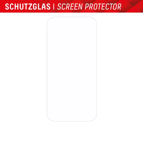Displex Real Glass Screenprotector geschikt voor iPhone 15 Plus &amp; iPhone 15 Pro Max - Transparant