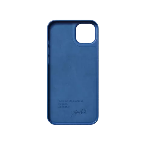 Nudient Thin hoesje geschikt voor iPhone 14 Plus - Blauw