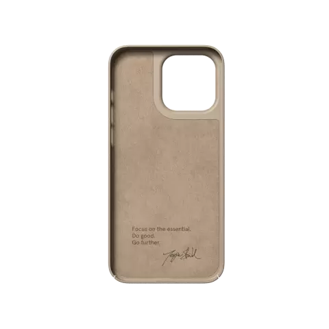 Nudient Thin hoesje geschikt voor iPhone 14 Pro Max - Zand