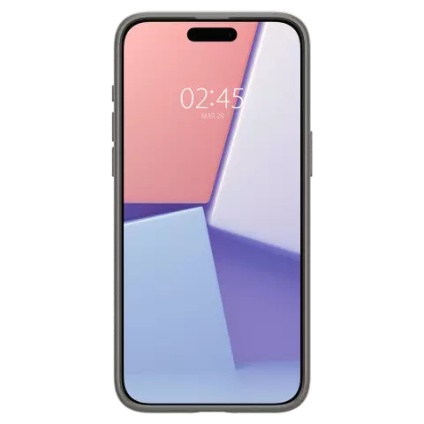 Spigen Thin Fit hoesje geschikt voor iPhone 15 Pro - Grijs