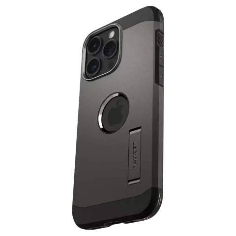 Spigen Tough Armor MagFit hoesje geschikt voor iPhone 15 Pro - Grijs