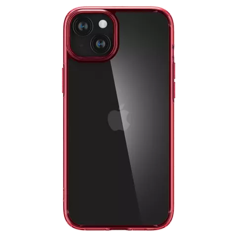 Spigen Ultra Hybrid hoesje geschikt voor iPhone 15 - Rood