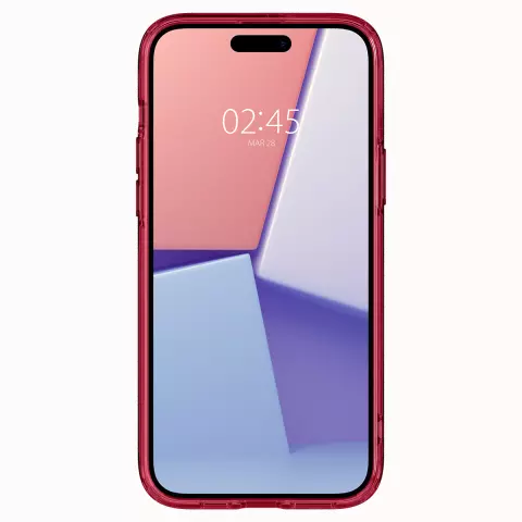 Spigen Ultra Hybrid hoesje geschikt voor iPhone 15 - Rood