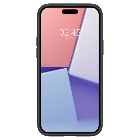 Spigen Ultra Hybrid hoesje geschikt voor iPhone 15 - Zwart