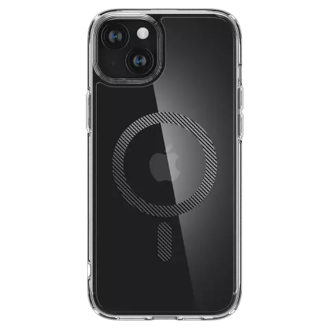 Spigen Ultra Hybrid MagFit hoesje voor iPhone 15 - Zwart