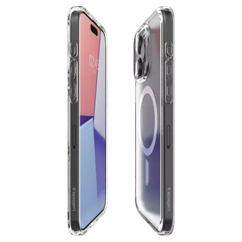 Spigen Ultra Hybrid MagFit hoesje voor iPhone 15 Pro - Transparant