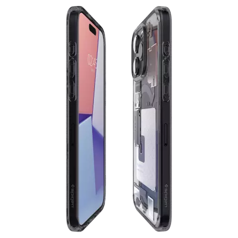 Spigen Ultra Hybrid Zero One MagFit hoesje voor iPhone 15 Pro - Grijs