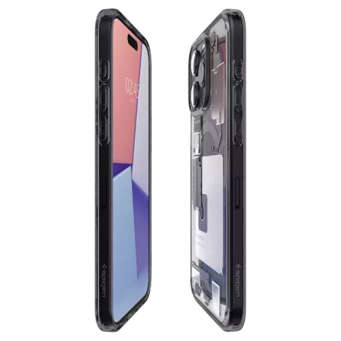 Spigen Ultra Hybrid Zero One MagFit hoesje geschikt voor iPhone 15 Pro - Grijs
