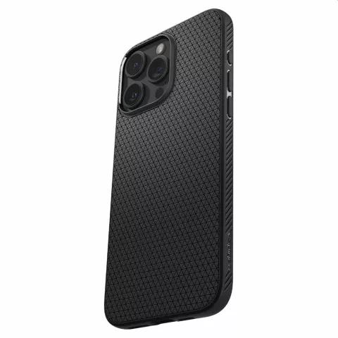 Spigen Liquid Air Case hoesje voor iPhone 15 Pro - zwart