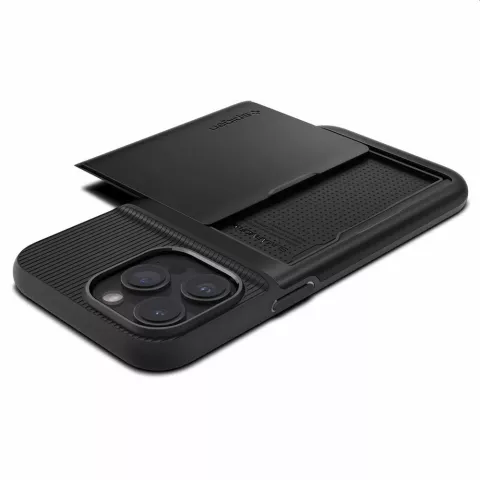 Spigen Slim Armor CS hoesje geschikt voor iPhone 15 Pro - zwart