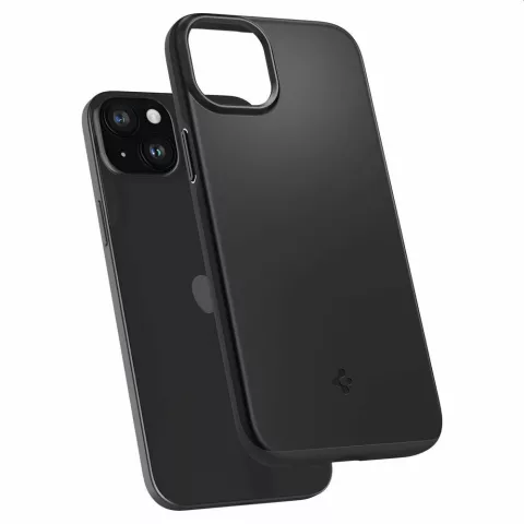 Spigen Thin Fit Case hoesje voor iPhone 15 Plus - zwart