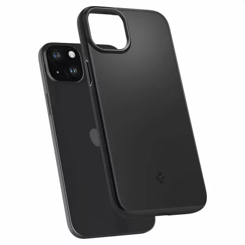 Spigen Thin Fit Case hoesje geschikt voor iPhone 15 Plus - zwart