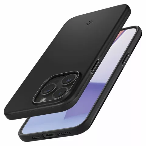 Spigen Thin Fit Case hoesje geschikt voor iPhone 15 Pro - zwart