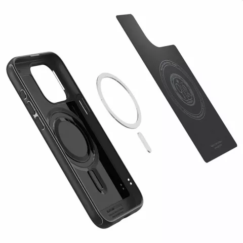 Spigen Magfit Armor Case hoesje voor iPhone 15 Pro - zwart