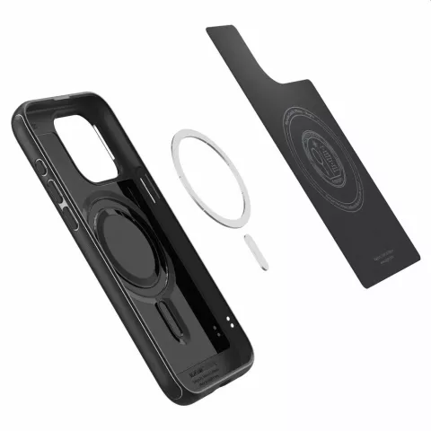 Spigen Magfit Armor Case hoesje geschikt voor iPhone 15 Pro - zwart