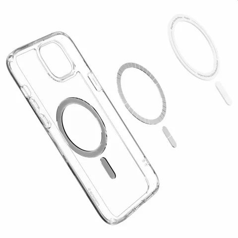 Spigen Ultra Hybrid Magfit Case hoesje geschikt voor iPhone 15 Plus - zwart