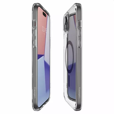 Spigen Ultra Hybrid Magfit Case hoesje geschikt voor iPhone 15 Plus - zwart
