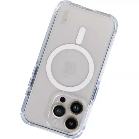 SoSkild Defend Magnetic Case hoesje voor iPhone 15 Pro - Clear