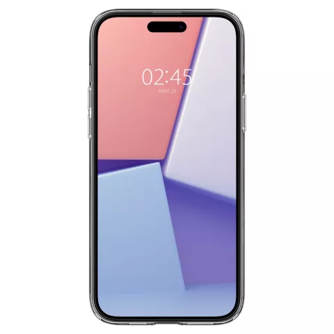 Spigen Air Skin Hybrid Case hoesje geschikt voor iPhone 15 - Crystal Clear