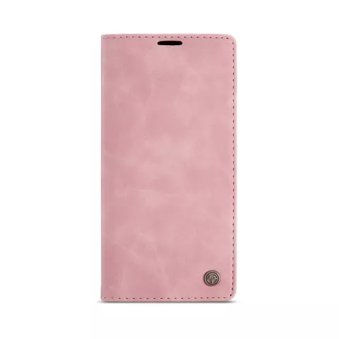 Caseme Retro Wallet Case hoesje voor iPhone 15 Pro - Pink