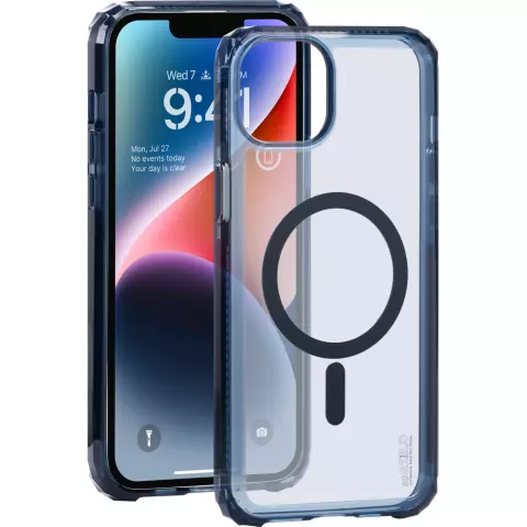 SoSkild Defend Magnetic Case hoesje geschikt voor iPhone 15 Plus - Smokey Grey