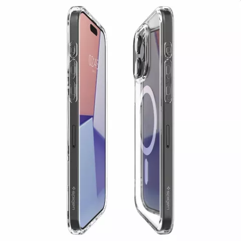 Spigen Ultra Hybrid Magfit Case hoesje voor iPhone 15 Pro - White