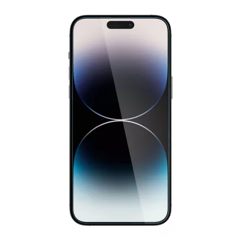 Spigen Privacy Glass Screenprotector geschikt voor iPhone 14 Pro Max - Transparant
