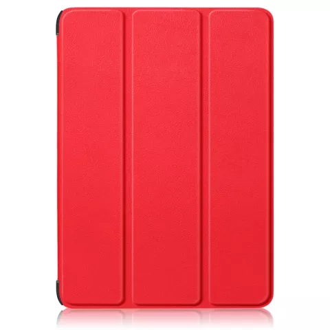 Trifold kunststof hoes voor iPad 10e gen 10.9 inch 2022 - rood