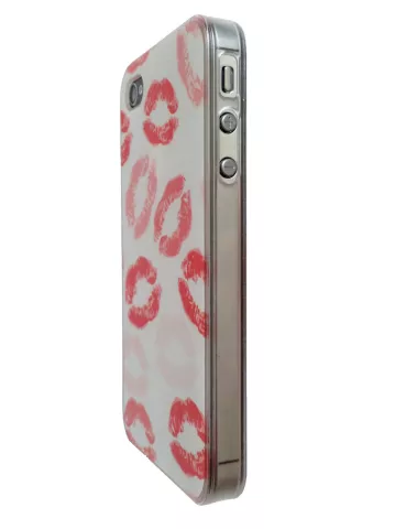 Red Lips hoesje iPhone 5 5s SE 2016 rode lippen Kus hardcase kisses