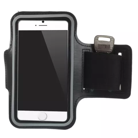 Hardloopband voor Telefoon iPhone Mobiel Medium Sport Armband - Sportband - Zwart