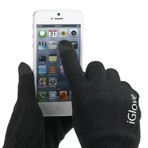 Touch Handschoenen iGlove geschikt voor iPhone Touchscreen Zwart