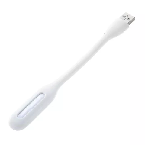 Draagbare USB LED 2.0 lamp Flexibel portable Bureaugadget wit lampje