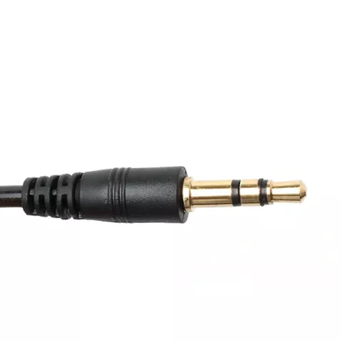 Audiokabel 3,5 mm Stereo AUX Male to Male kabel 1 meter