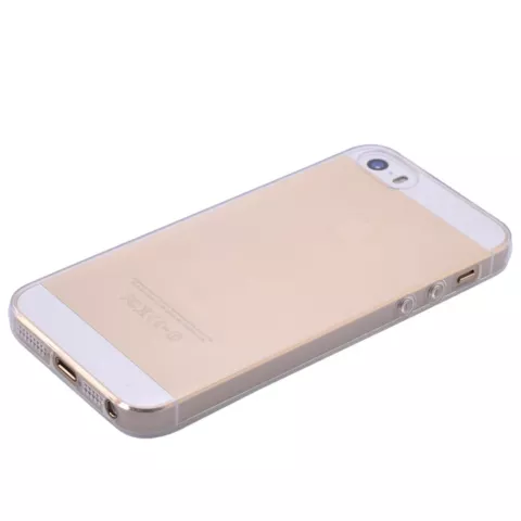 Doorzichtig TPU beschermhoesje iPhone 5/5s en iPhone SE 2016 Stevige cover