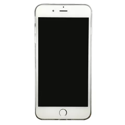 Transparant TPU hoesje geschikt voor iPhone 7 Plus 8 Plus Doorzichtig silicone case