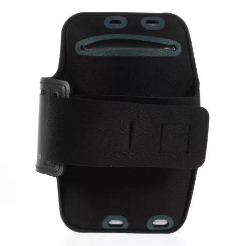 Hardloopband iPhone Plus / Max / Large Sport Armband voor Mobiel / Telefoon - Zwart