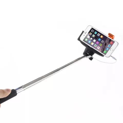 Selfie stick met Audiokabel knopje monopod
