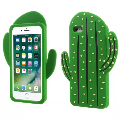 3D Cactus hoesje iPhone 6 en 6s silicone