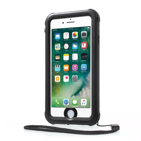 Waterproof iPhone 7 8 SE 2020 SE 2022 case IP68 zwart waterdicht hoesje