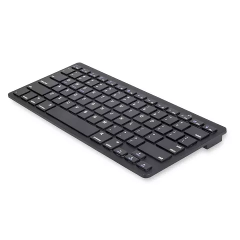 Bluetooth toetsenbord mini keyboard draadloos - QWERTY - Zwart